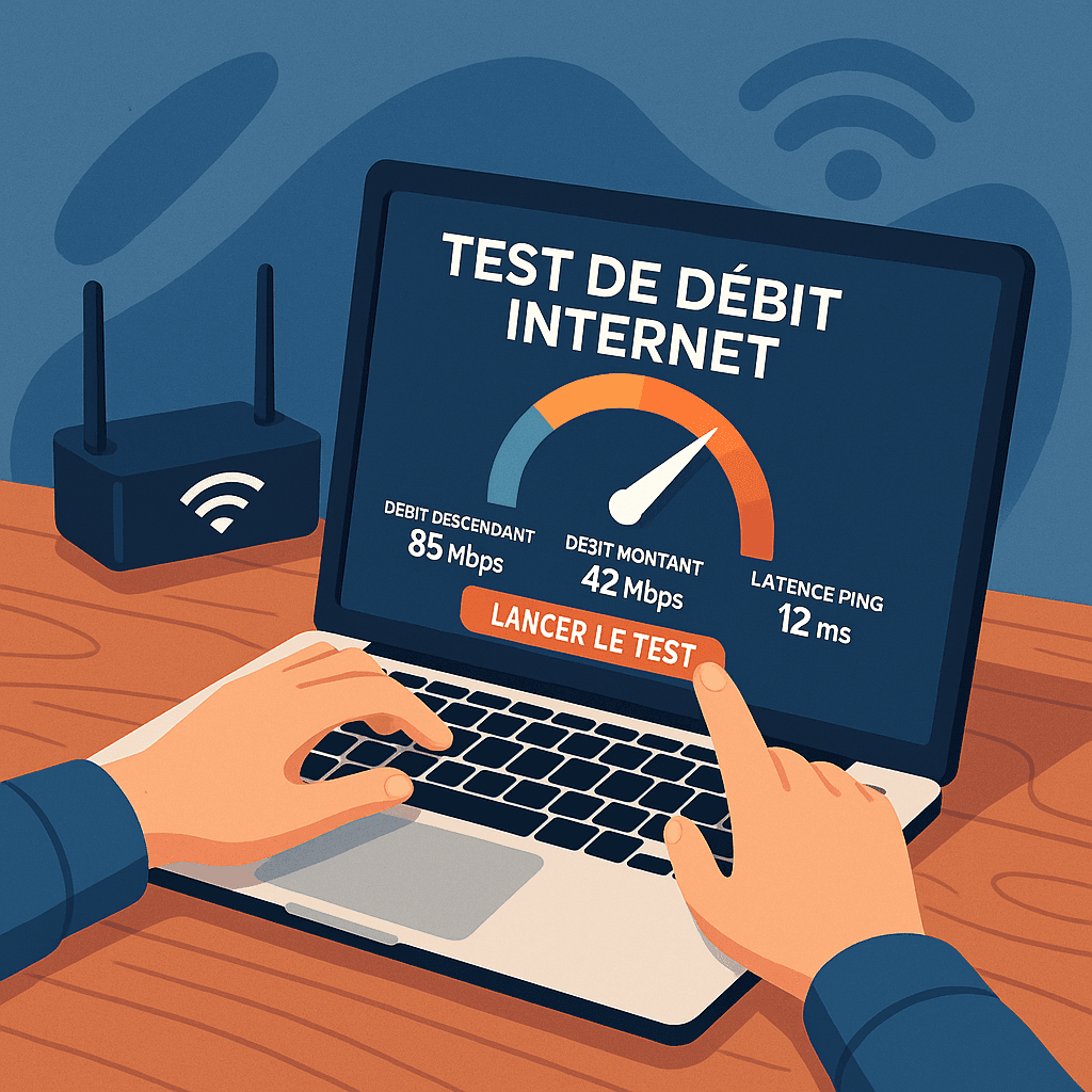 Test de débit internet : mesurer et améliorer votre connexion en 2025