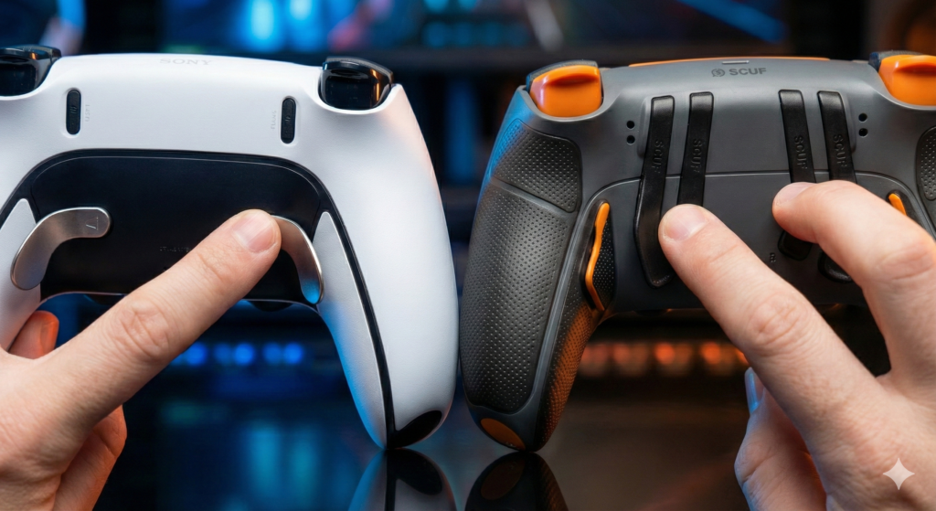 Palettes arrières - Deux philosophies