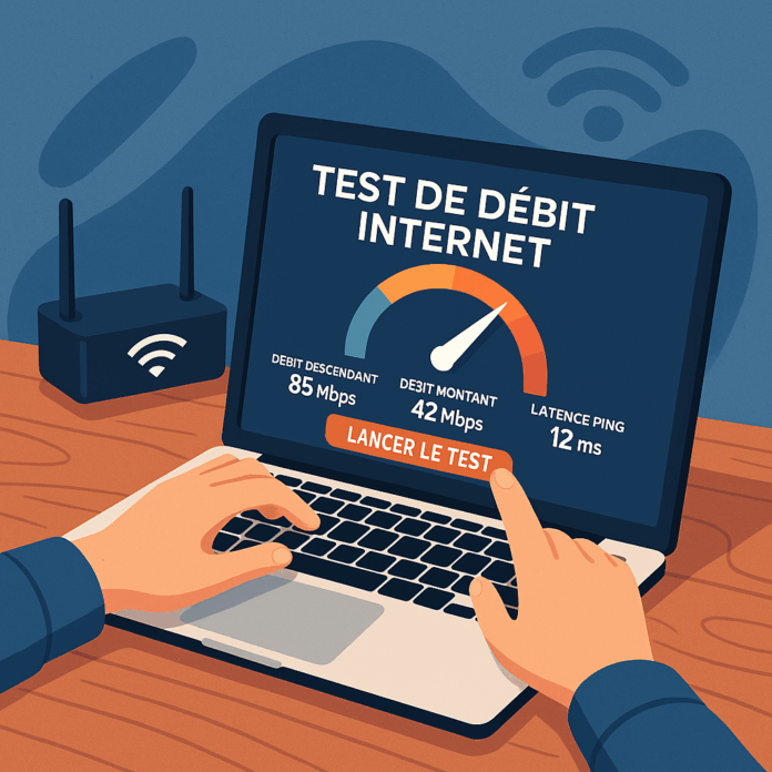 Débit internet