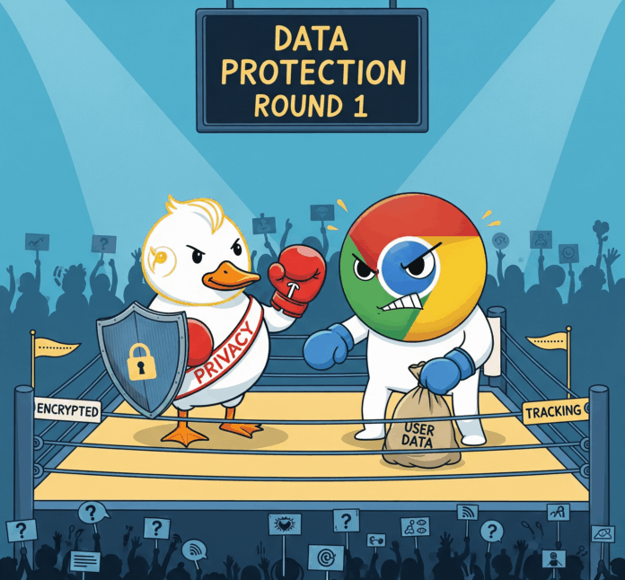DuckDuckGo vs Chrome