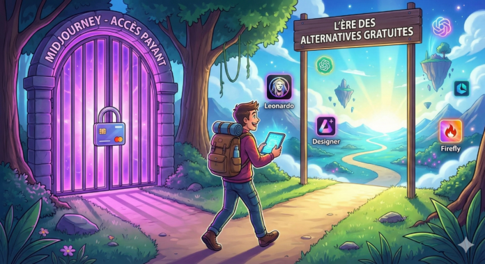 Alternative gratuite Midjourney